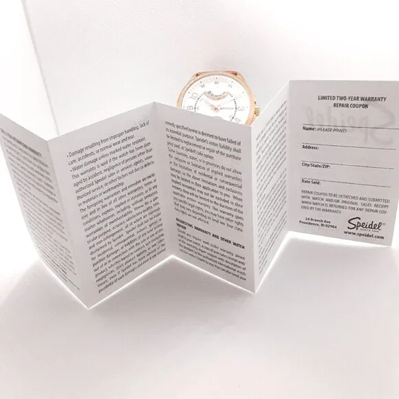 HOST PICK!!  NEW With Tags Authentic Men's Speidel Rose Gold Watch - Picture 12 of 15